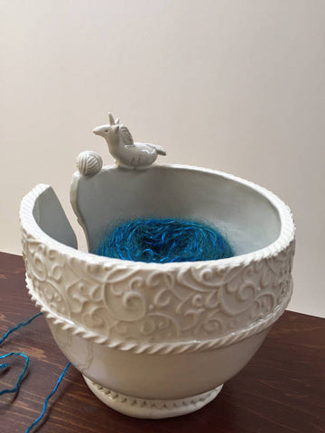 Talkingclay yarn bowl