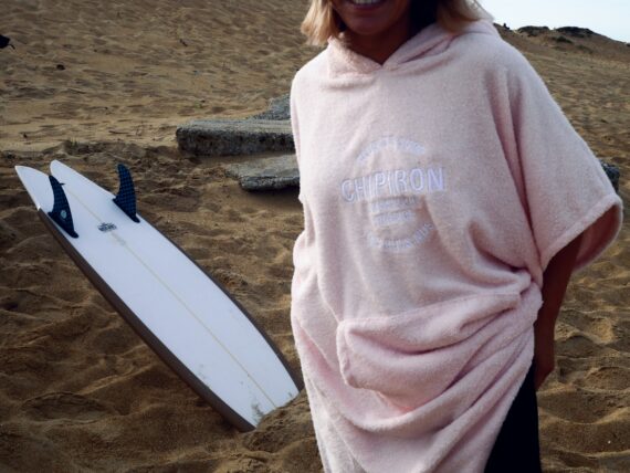 poncho surf rose Chipiron surfboards