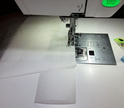 sewing with Swedish Tracing Paper