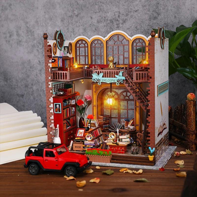 Magic Book House DIY Dollhouse Kit
