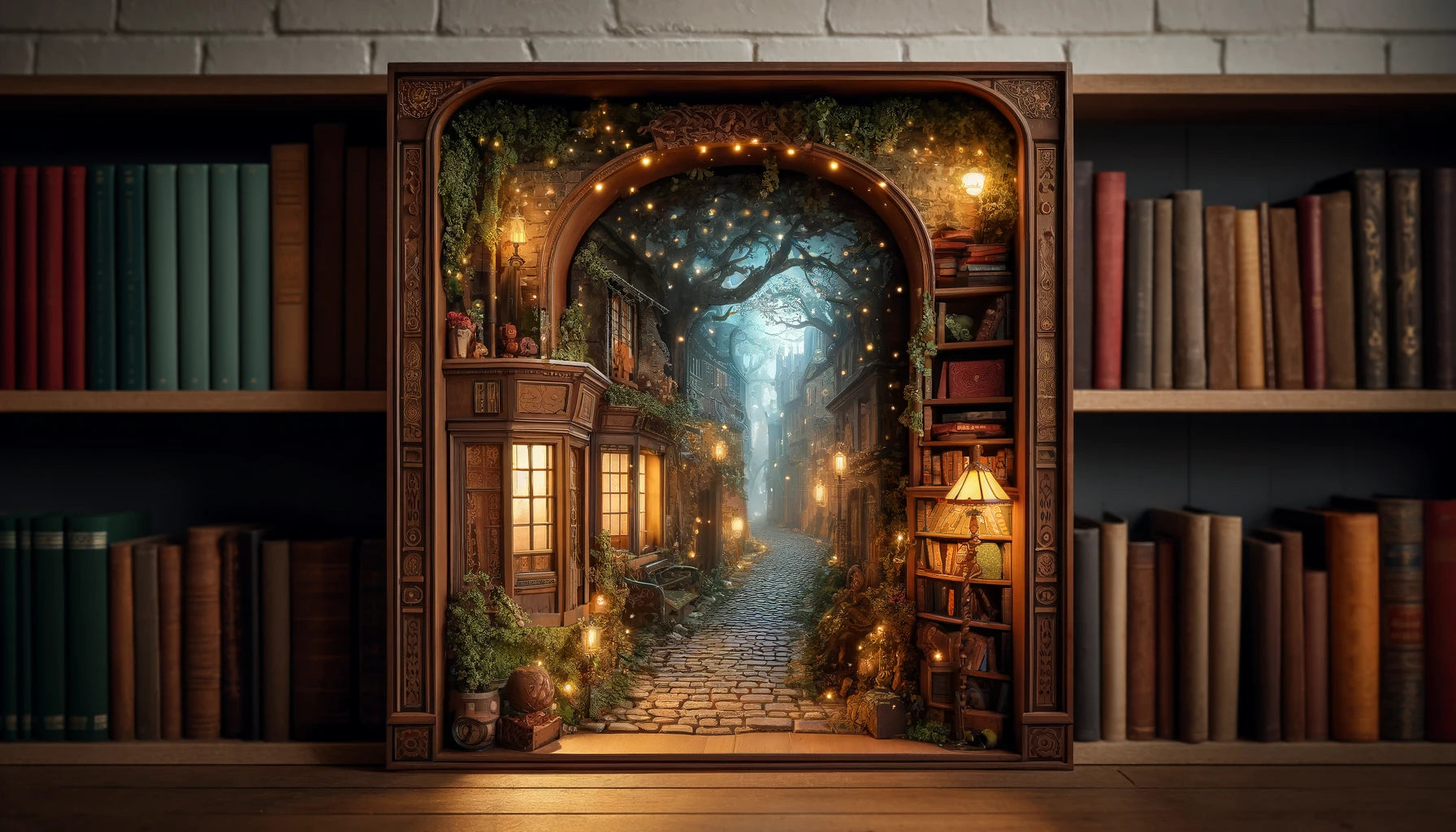 Magical Book Nook Shelf Inserts