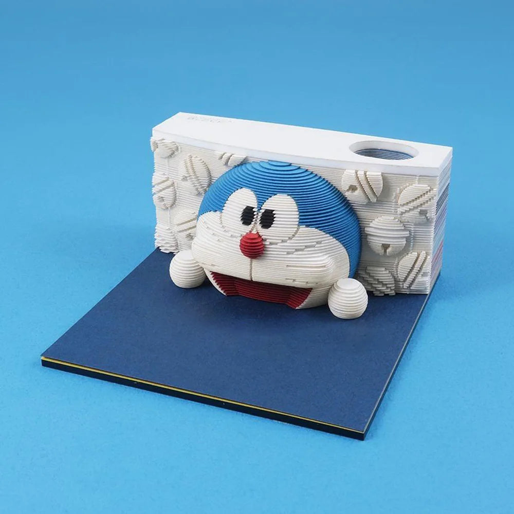 Doraemon Omoshiroi Block 3D Notepad