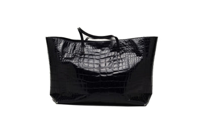 Iconic Tom Ford for Gucci - Black Patent Leather Bag 