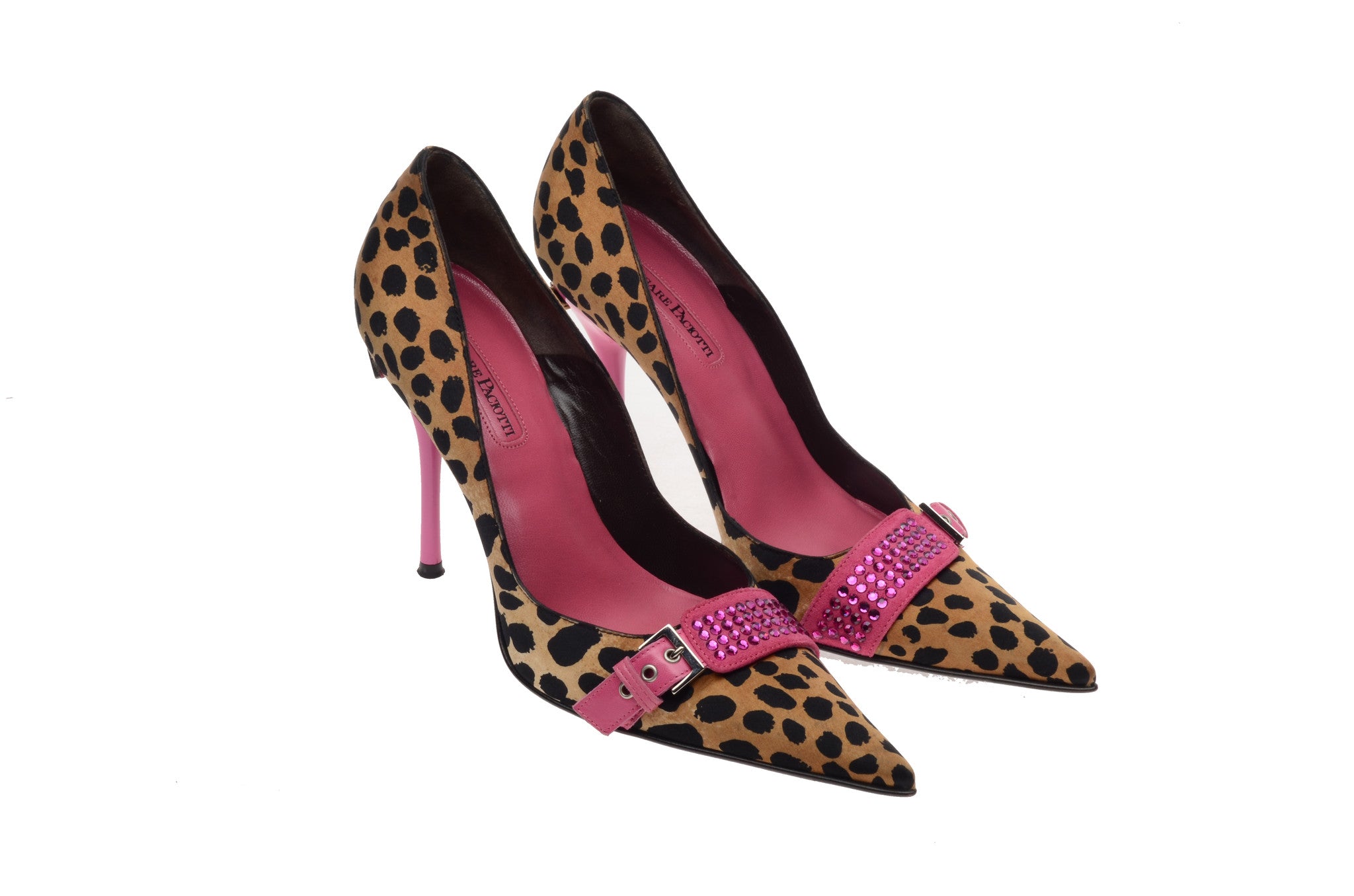 Cesare Paciotti - Leopard Pointed Toe 