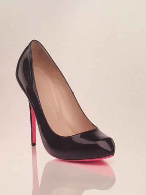 pink sole heels