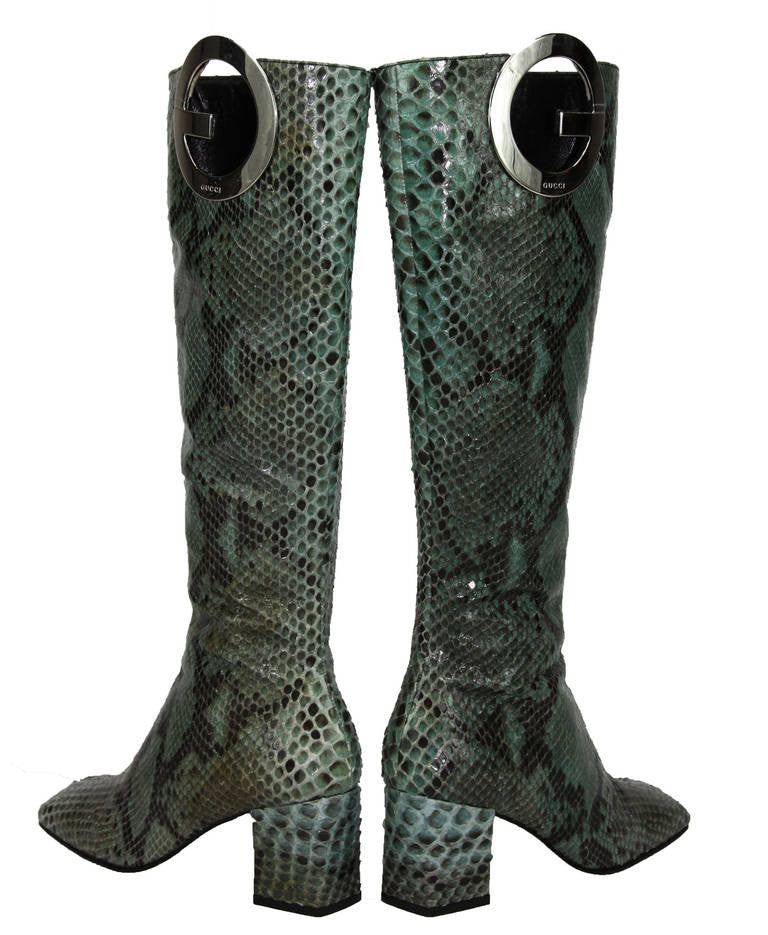 tom ford snakeskin boots