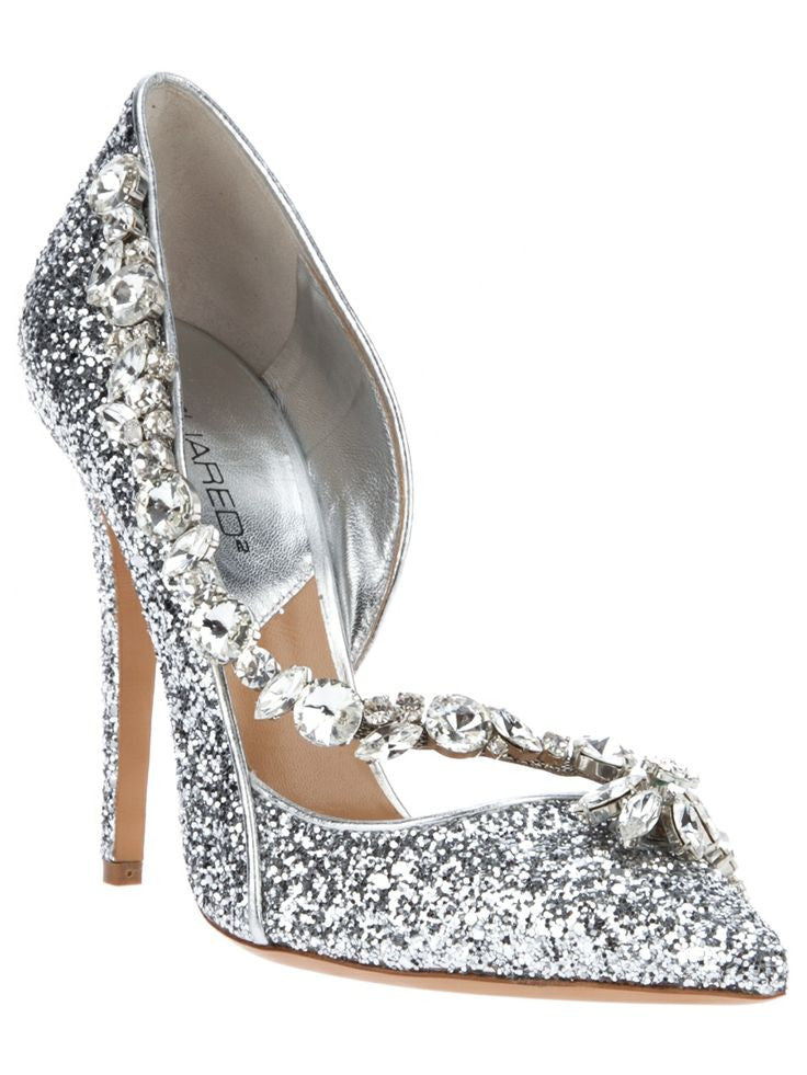 dsquared2 crystal shoes