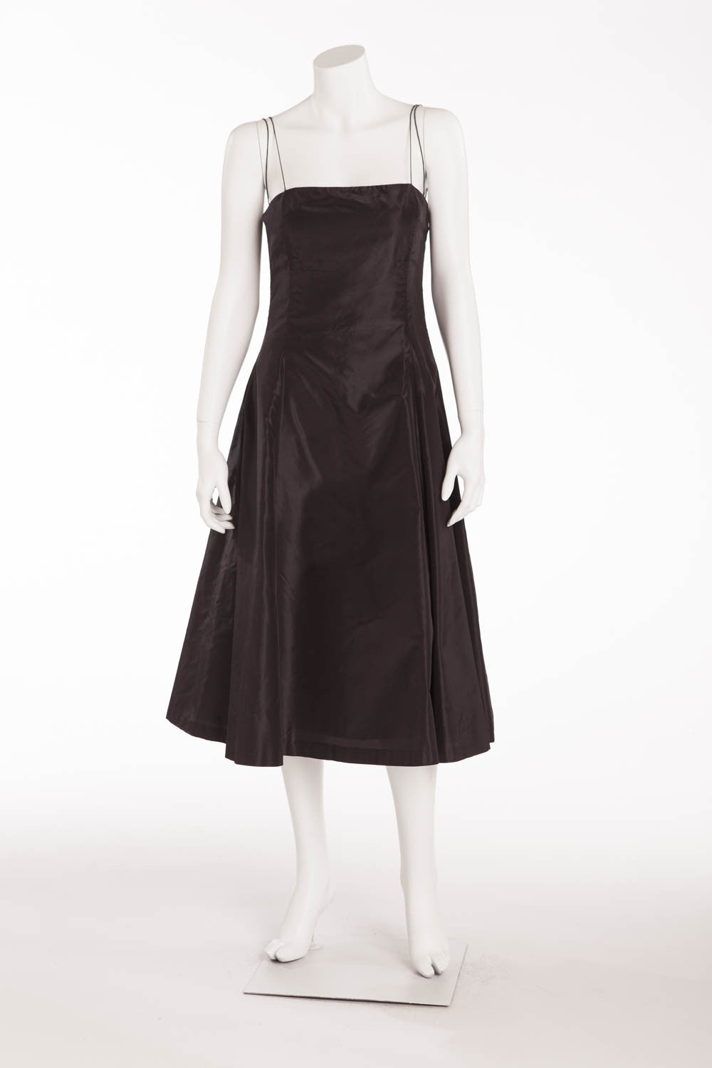 Ralph Lauren - Black Silk Dress with Slip - US 8 – LUXHAVE