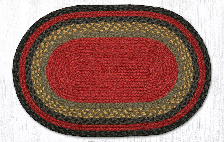 Oval Jute Rug 6'x9