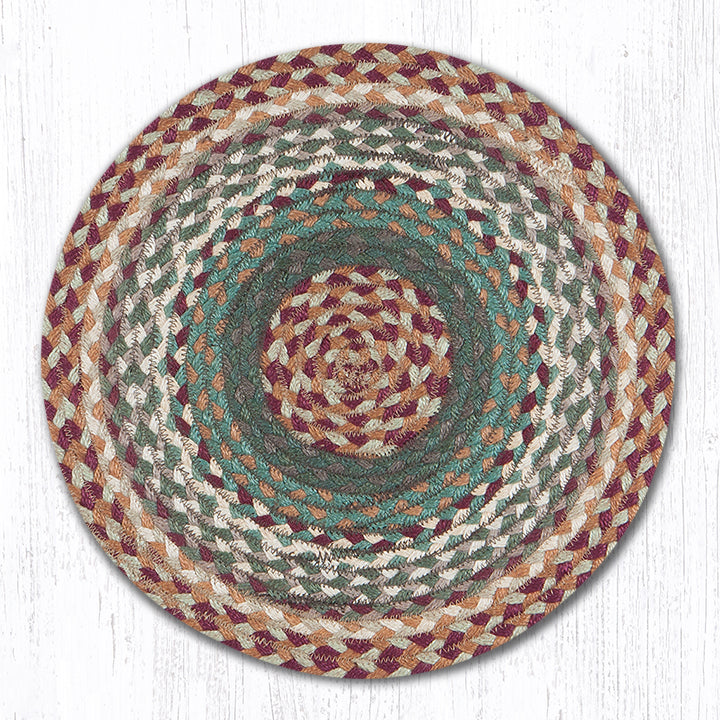 braided rug chair pads