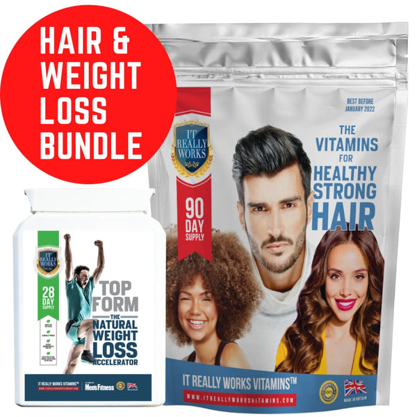 BUNDLE: The Vitamins for Healthy, Strong Hair and Top Form Weight Loss ...