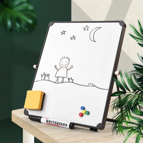 Quadro Branco Magnético Escolar Com Suporte 1
