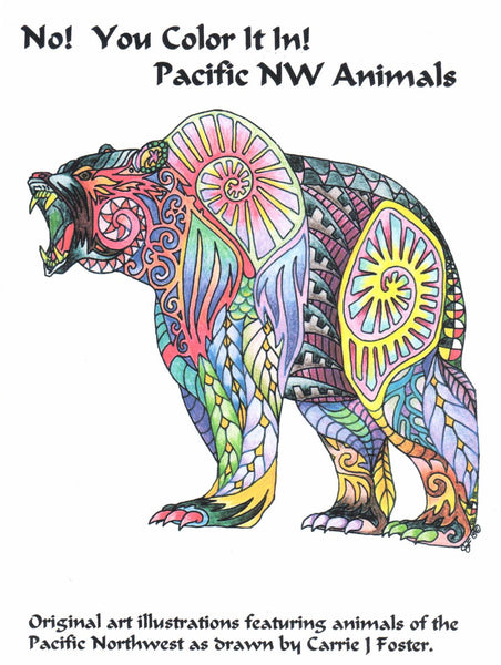 pacific northwest animal coloring pages - photo #4