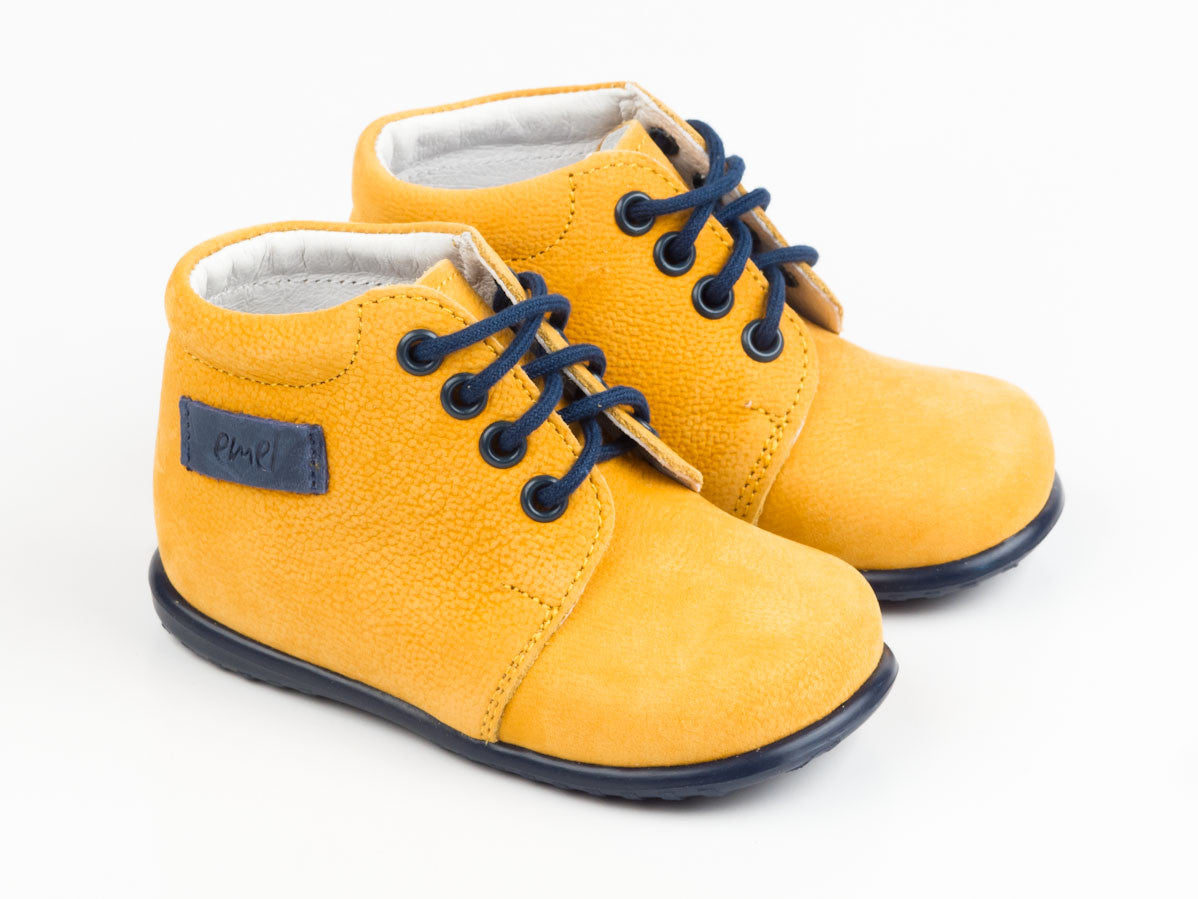 yellow casual shoes