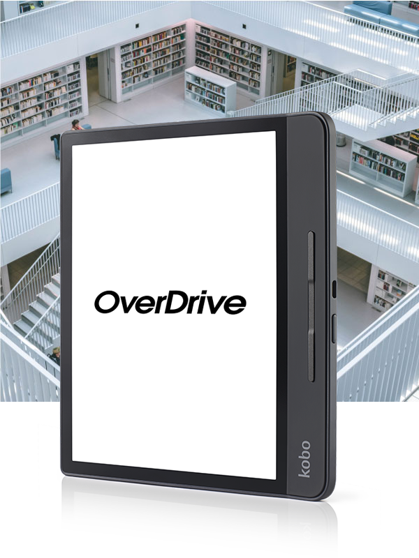 Changez pour Overdrive grâce à l’emprunt de livre numérique