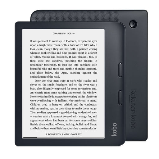 Étui Basic SleepCover pour Kobo Libra 2 - Gris acier