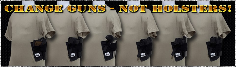 Shirt Holster will fit any gun you own!