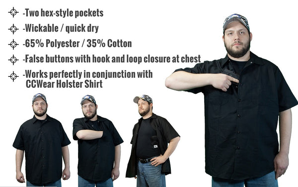 Tactical shirt by Concealed Carry Wear, USA