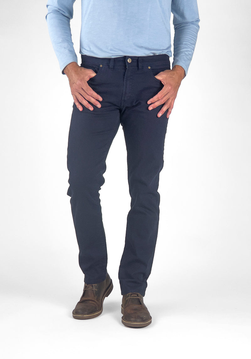 VINTAGE SLUB STRAIGHT DENIM-