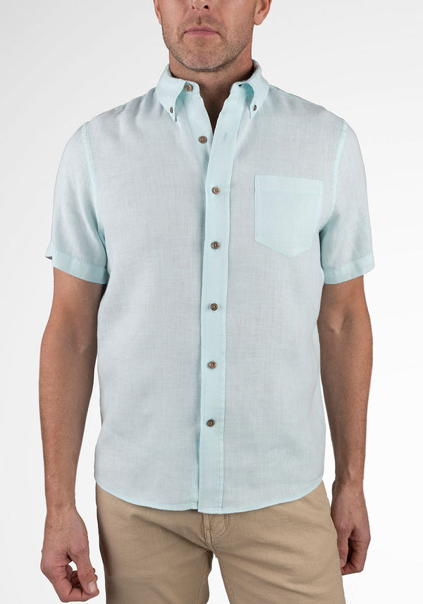 Puretec cool® Linen Safari Short Sleeve Shirt – Tailor Vintage