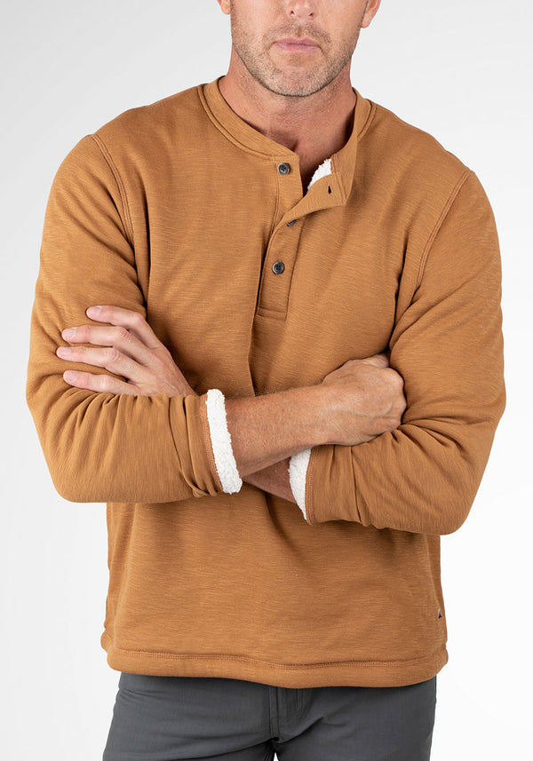 Lightweight Stretch Waffle Henley – Tailor Vintage