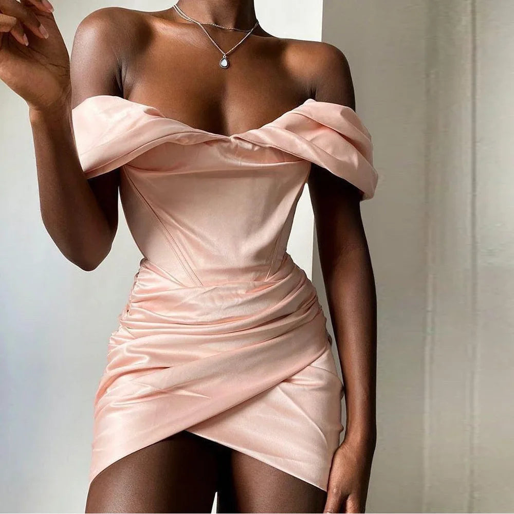 Party Dress Mini Double Layer Summer Dress Celebrity Evening Club Dress - Image 6