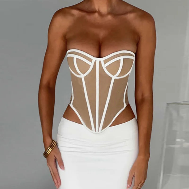 Fashion Sexy Backless Corset Top Own the Summer Night