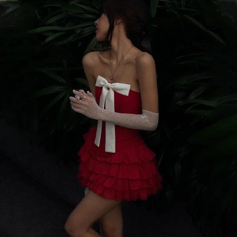 Two Piece Sets for Women Ruffle Top and Skirt Matching - Image 5