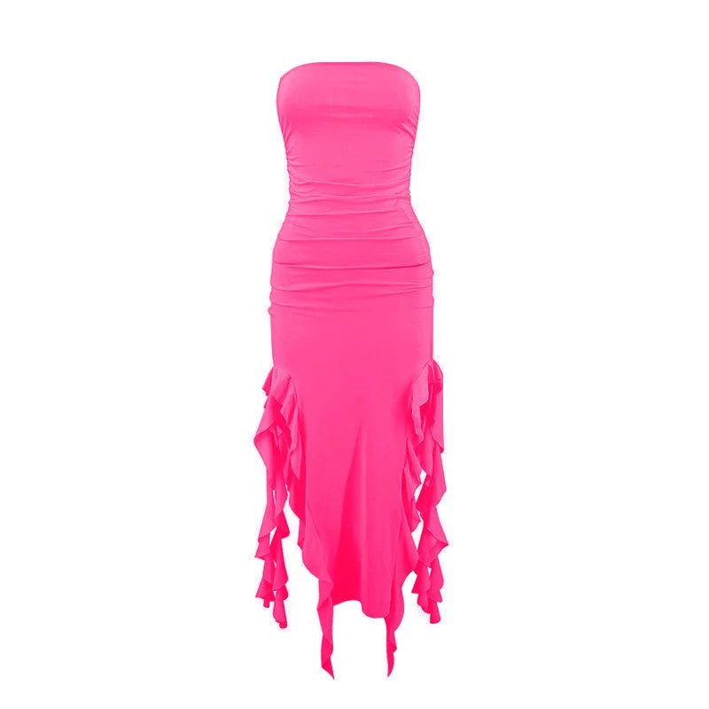 Long Dresses For Women Slit Sexy Bodycon Sleeveless Jellyfish - Image 5