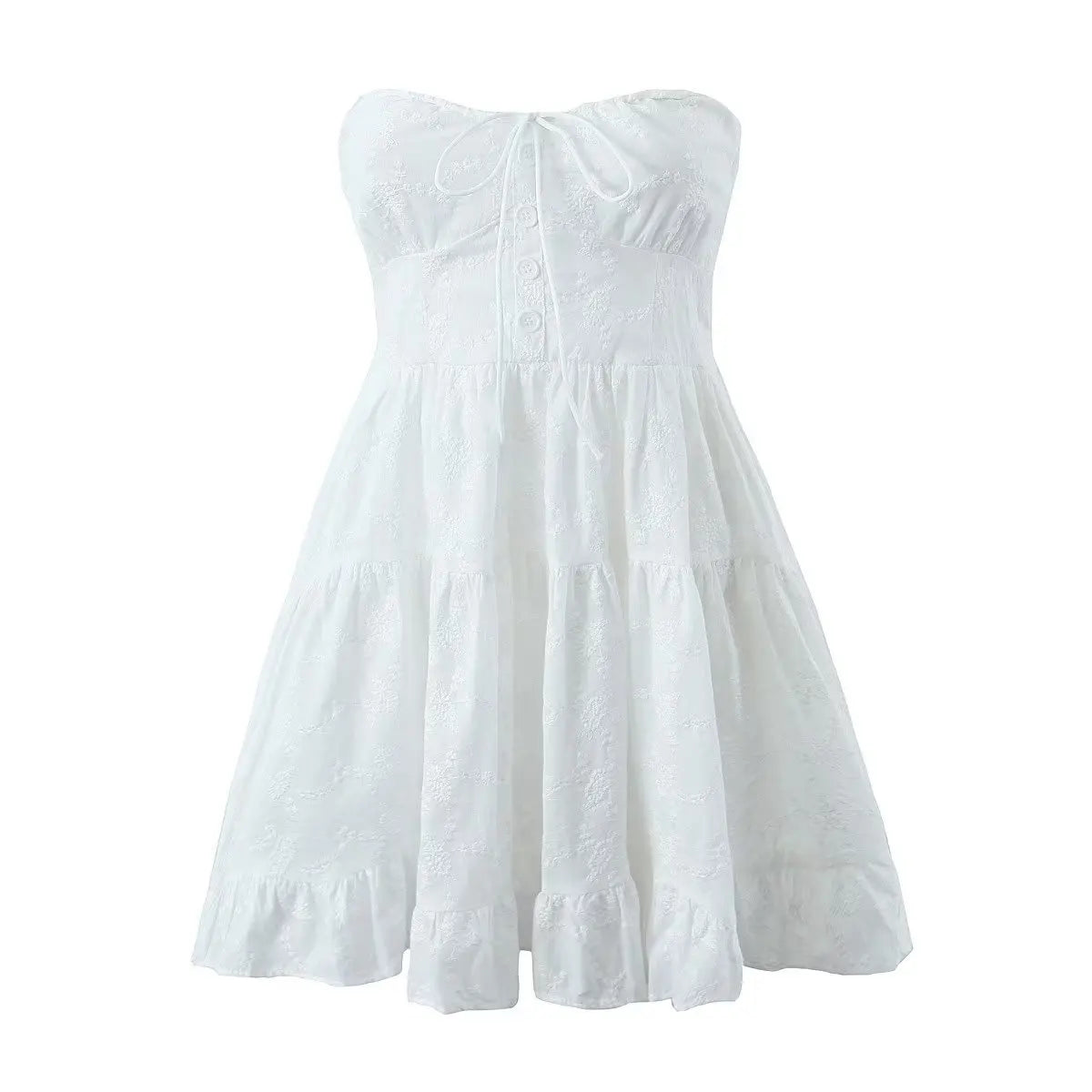 Lace Dress For Women Summer Sleeveless Sexy - Image 4