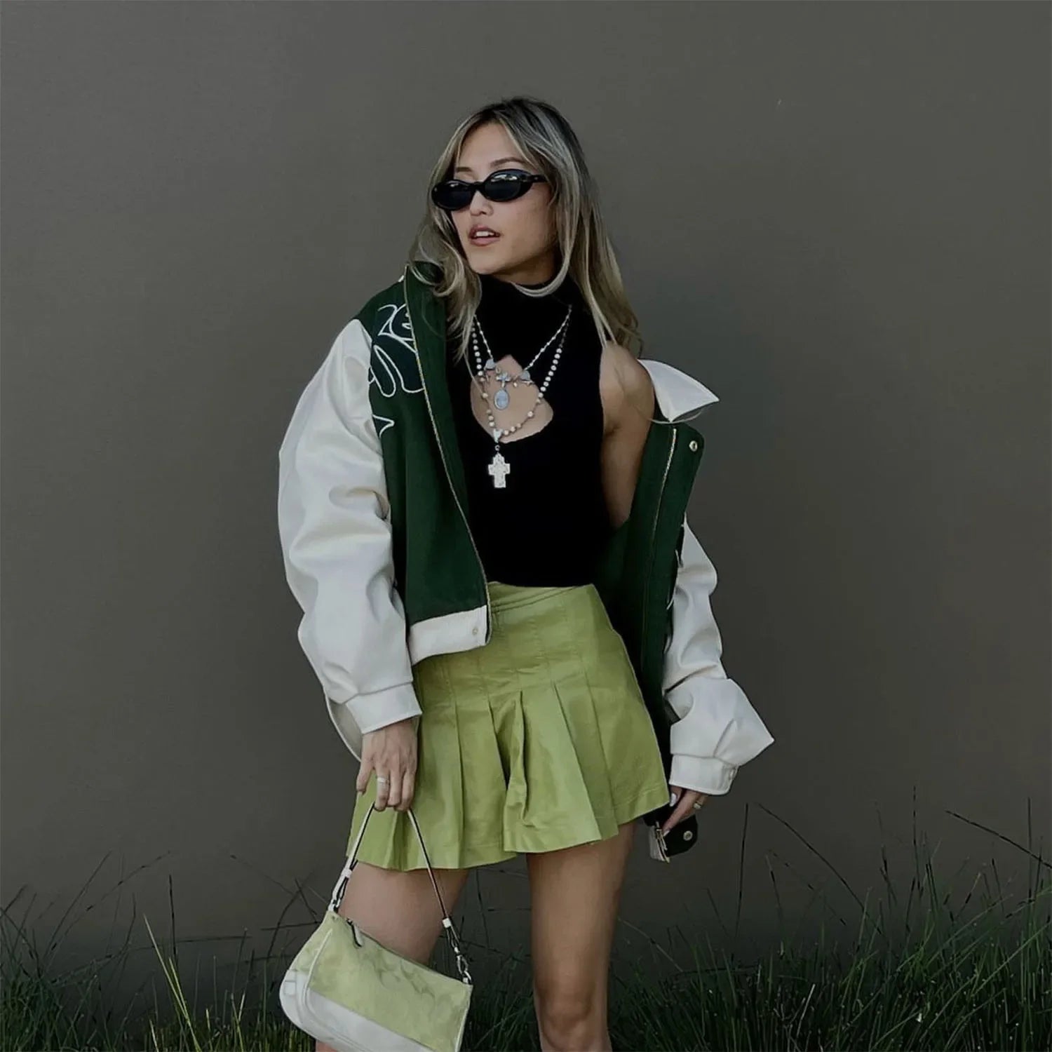 Fashion Sleeveless Knitted Short Tank Top Turtleneck Club Party Summer Clothes - Image 4