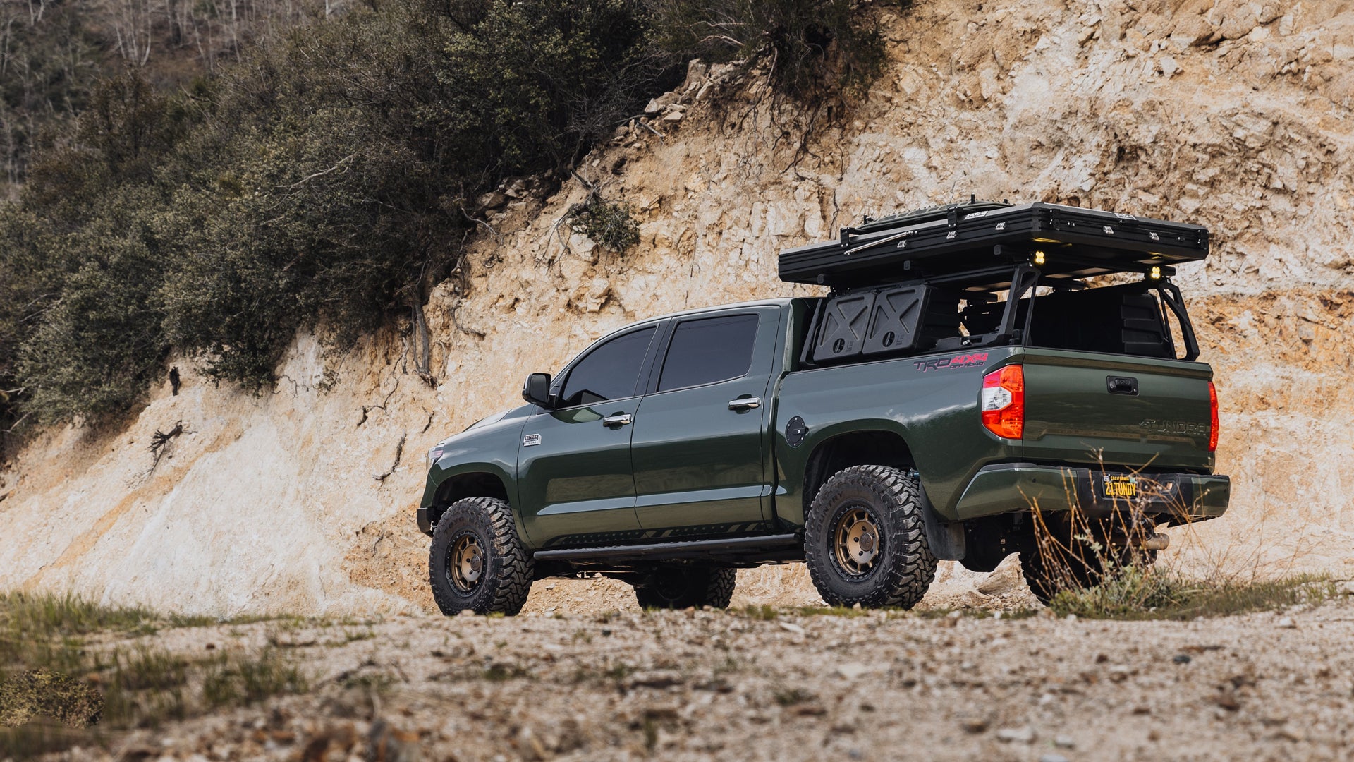 Toyota Tundra Overland Build 1794 Edition Army Green