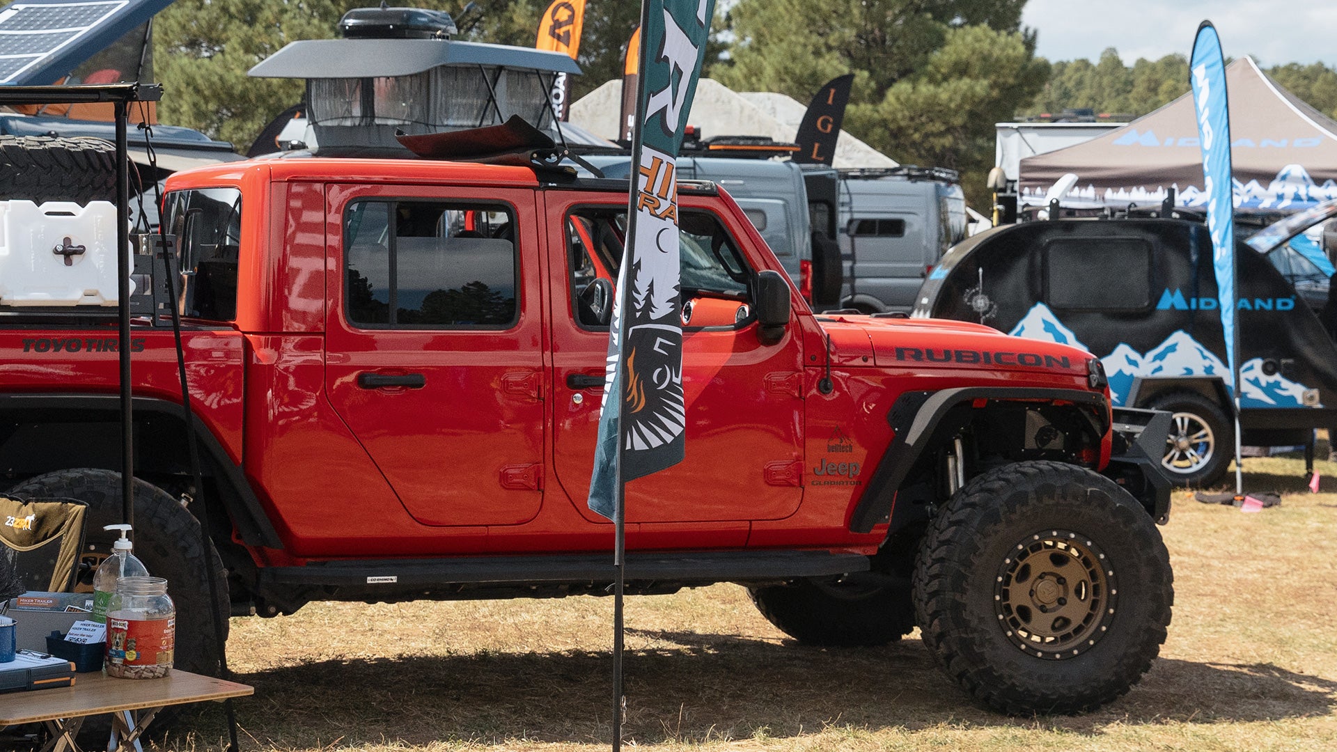 Jeep Gladiator on Turbomac HD _ Block Bronze in 17x8.5" 5x127 ET0