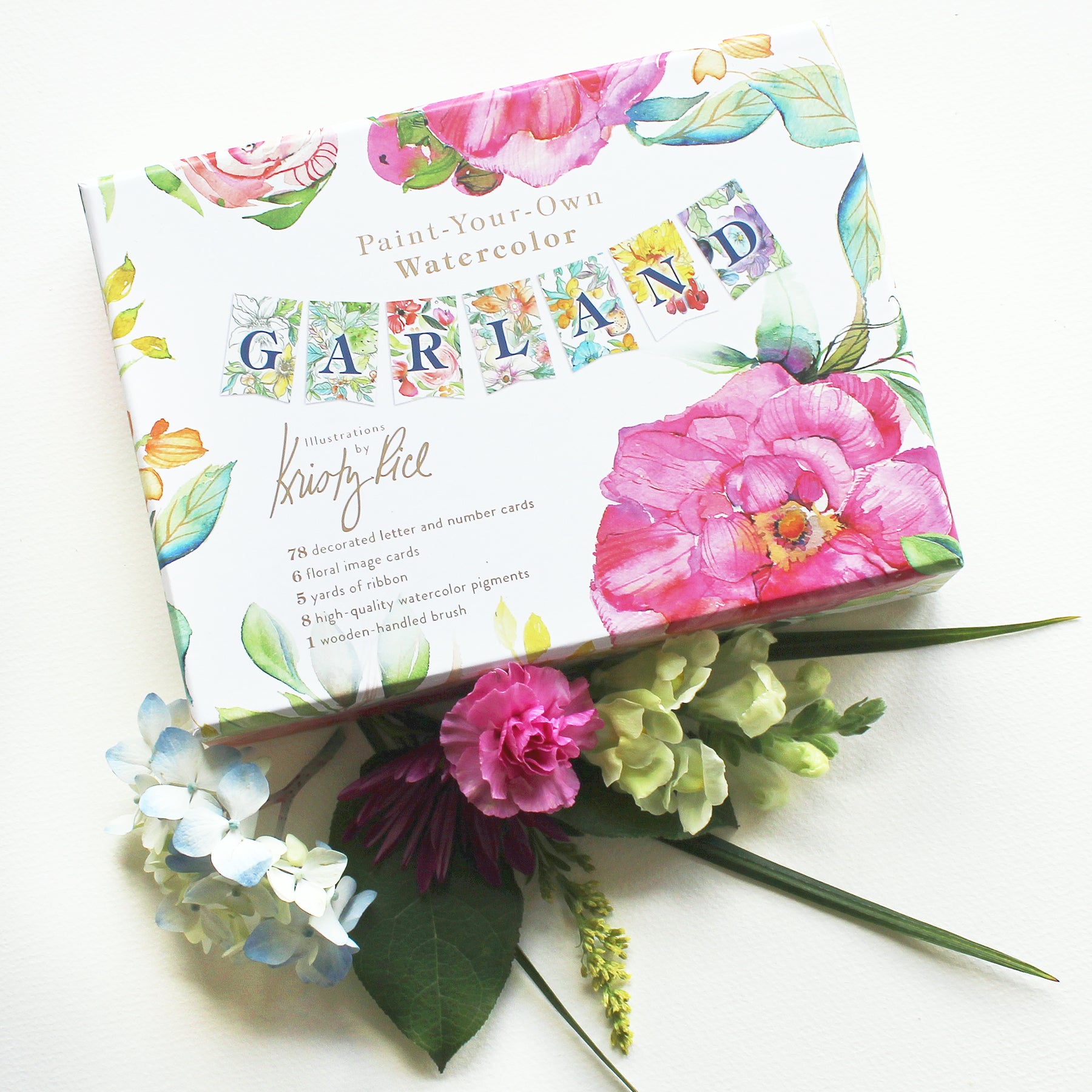 Watercolor Cards with Foil Touches by Kristy Rice