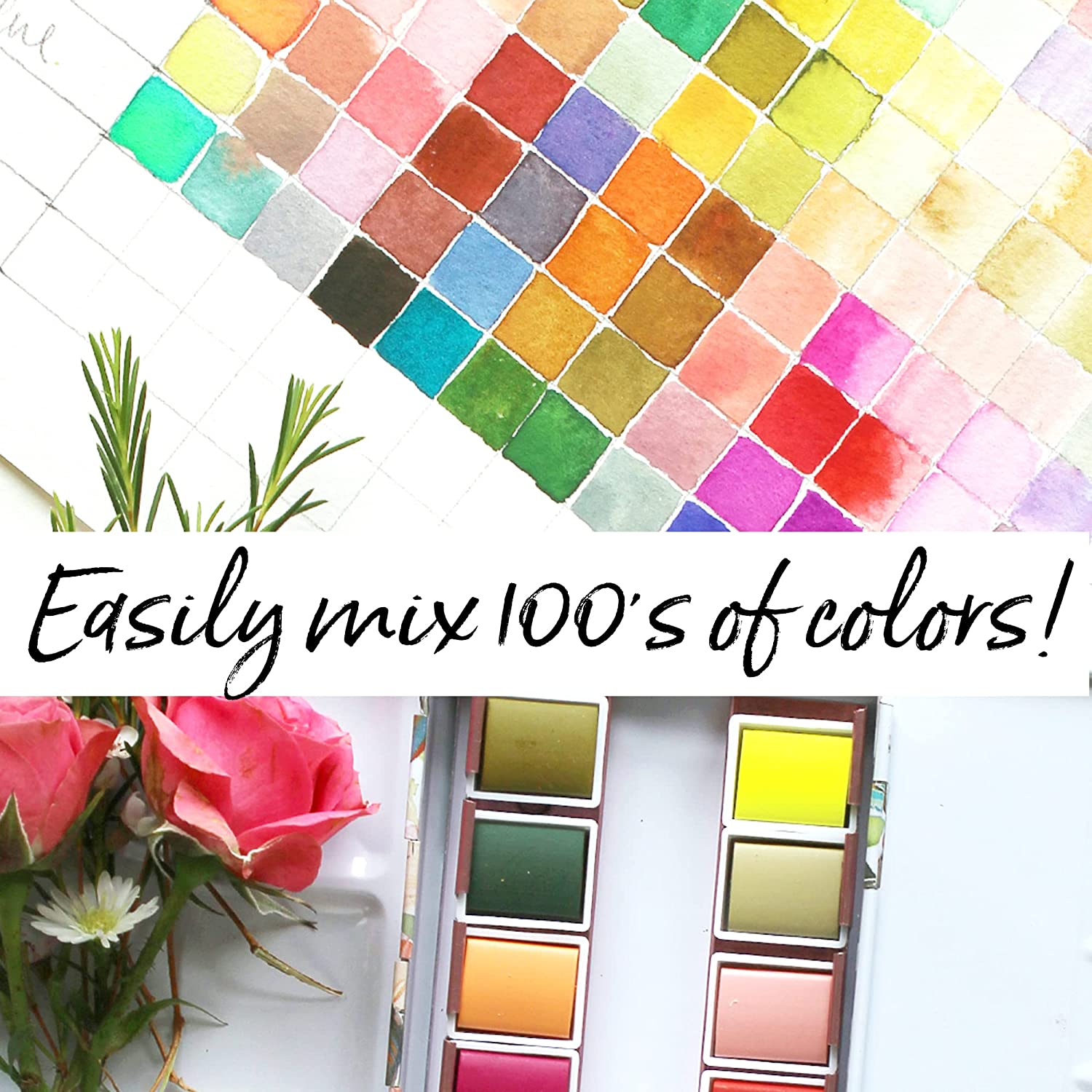 The Making Art for Joy's Sake Watercolor Palette - Unique Shopping