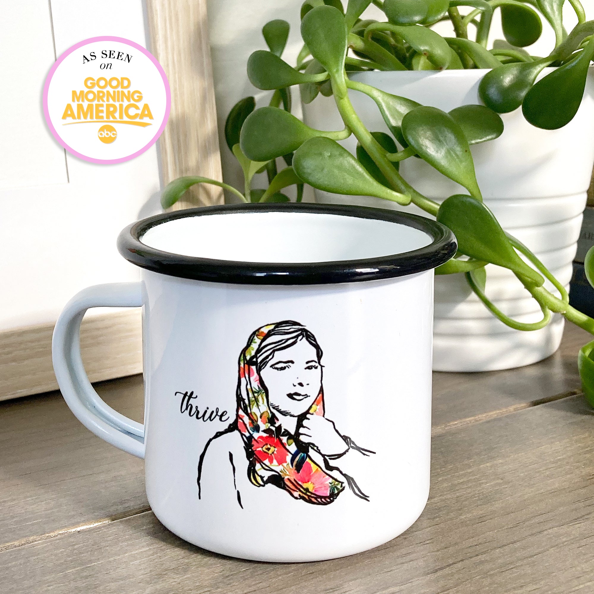 Watercolor Dahlia Coffee Mug - Forget Rules, Forget Right, Remember Joy -  Unique Shopping for Artistic Gifts