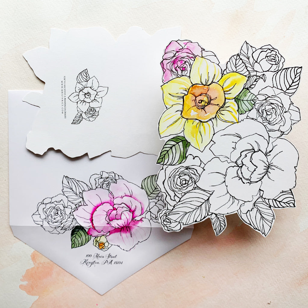 watercolorkiss Notecard Set - Unique Shopping for Artistic Gifts