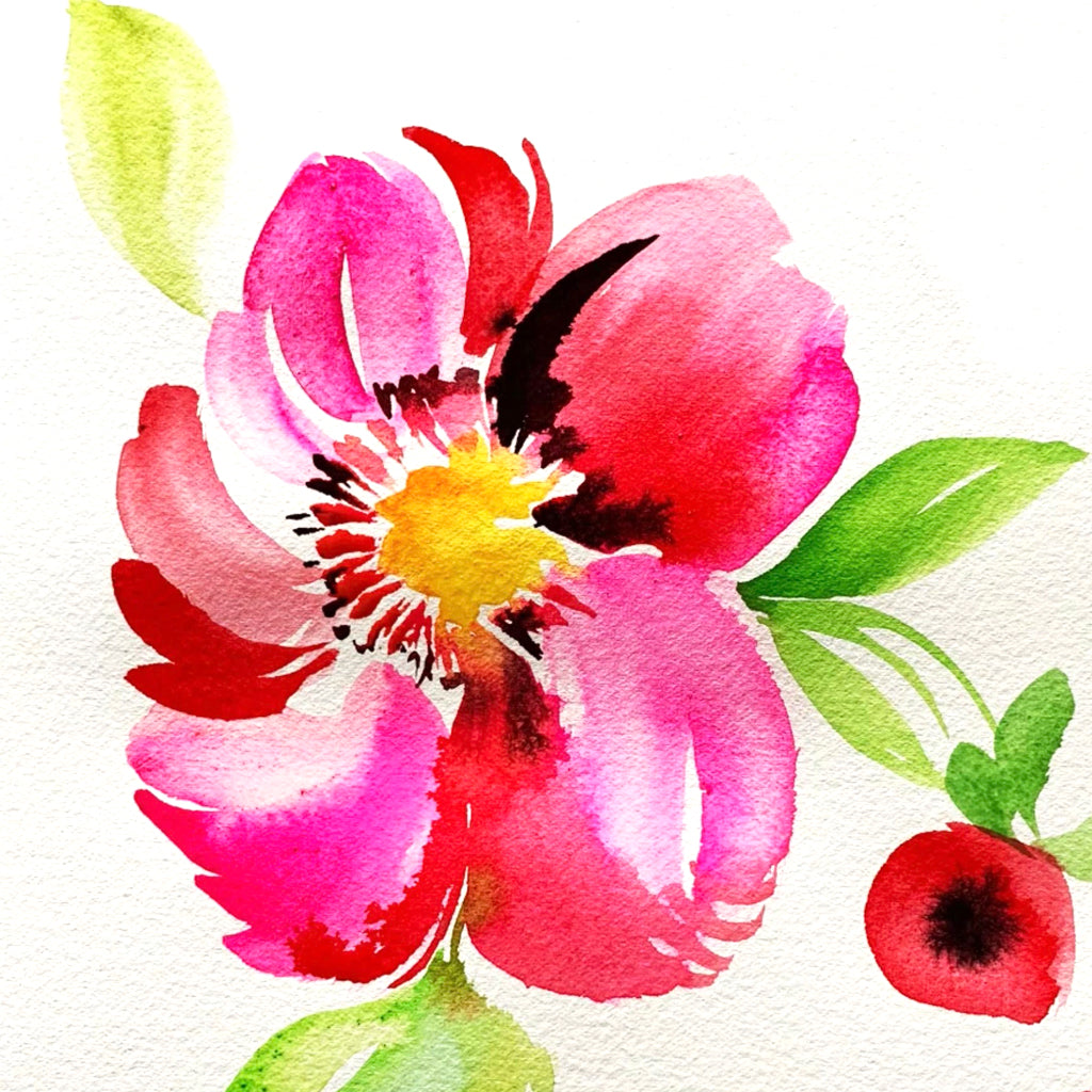 Watercolor Blossom IIi Art Print by Kristy Rice - Fine Art America