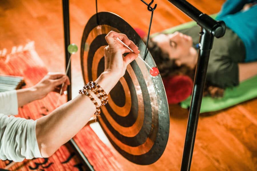 Gong and sound therapy