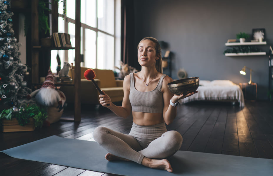 Singing bowls and meditation