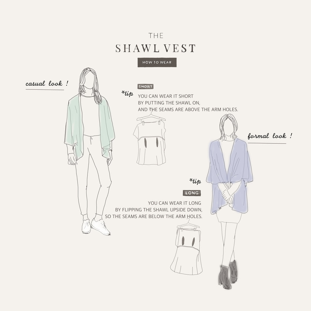 Shawl Vest Styles