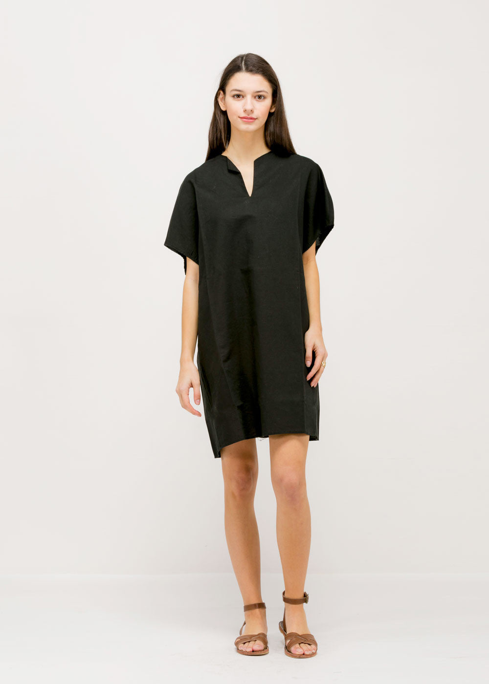 Linen Pocket Tent Dress – Look By M