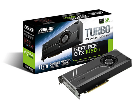 Asus Geforce Gtx 1080 Ti 11gb Turbo Edition Vr Ready 5k Hd Gaming Hdmi Yupitek