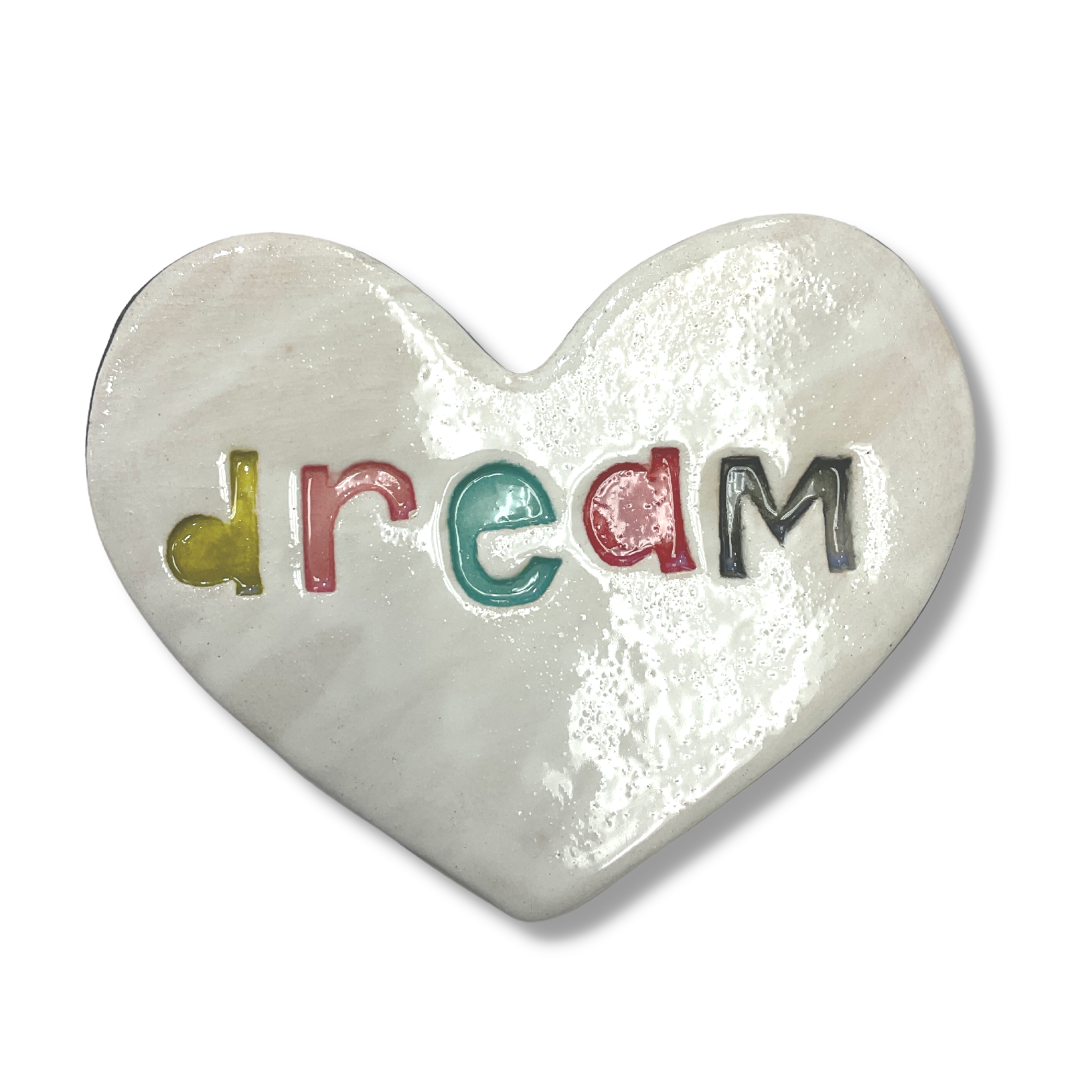 Dream Ceramic Heart Tile