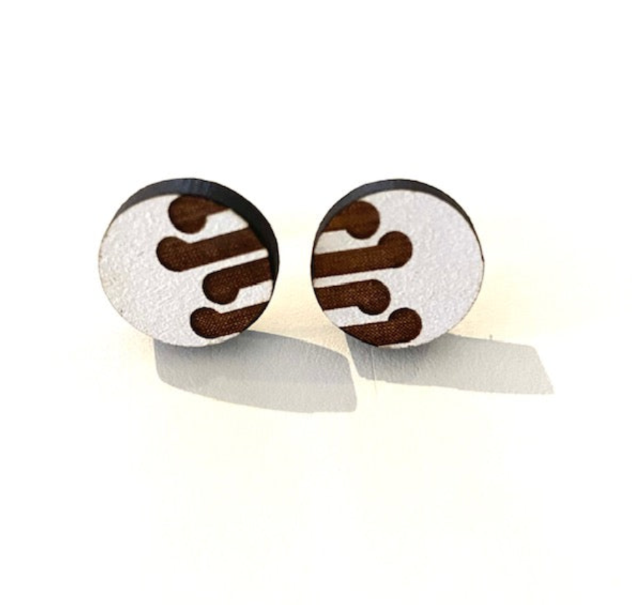 Koru Rimu Studs – Design Withdrawals