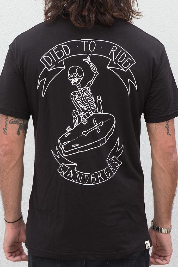 Died to Ride Tee - Black – The Wanderers Co | Quality Outdoor Apparel