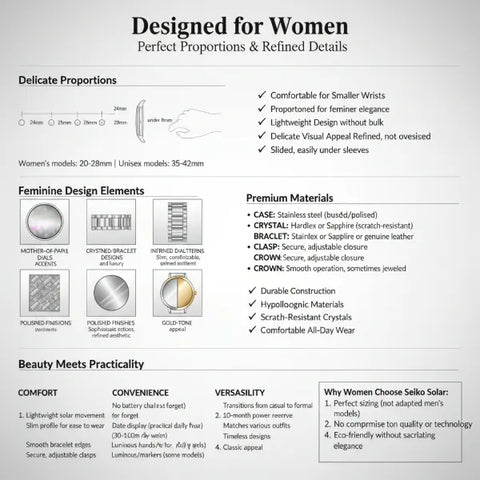 How to Choose the Right Seiko Solar Watch