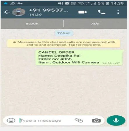 cancel order whatsapp image
