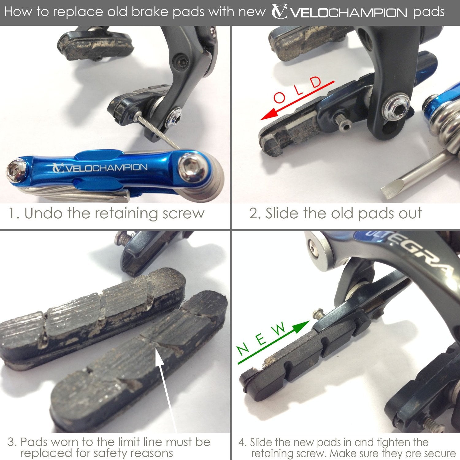 sram rim brake pads