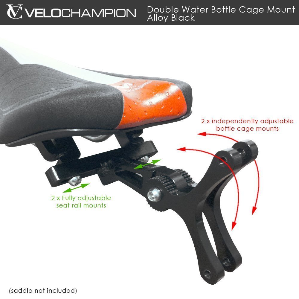 double bottle cage mount